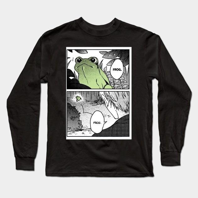 manga frog Long Sleeve T-Shirt by remerasnerds